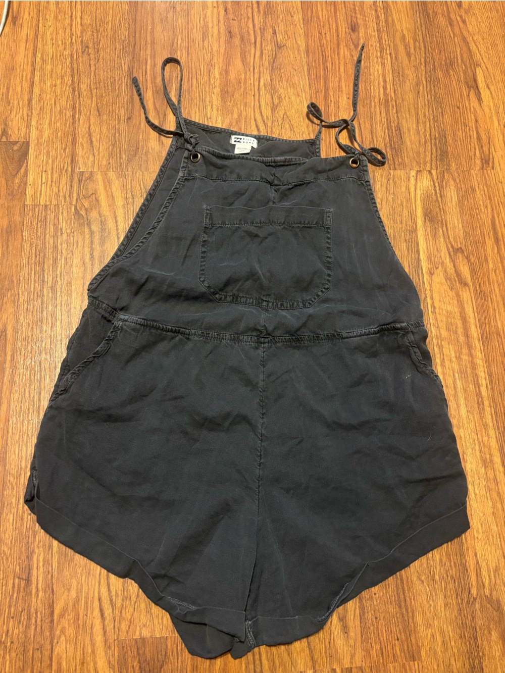 Billabong Women's Black Denim Overalls